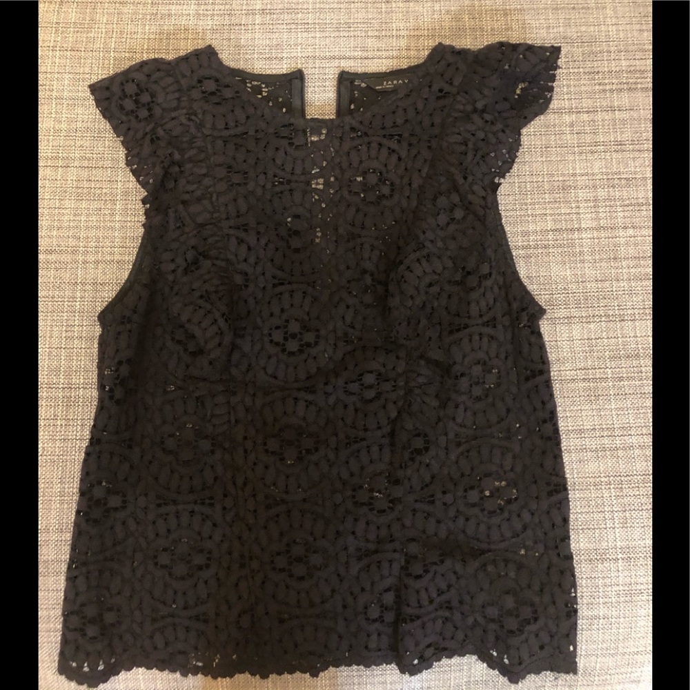 Zara lace top xs